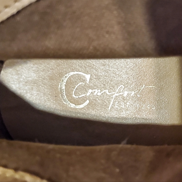 C Comfort Leopard Print Ankle Block Heel Booties With Zip Front. - Picture 9 of 9